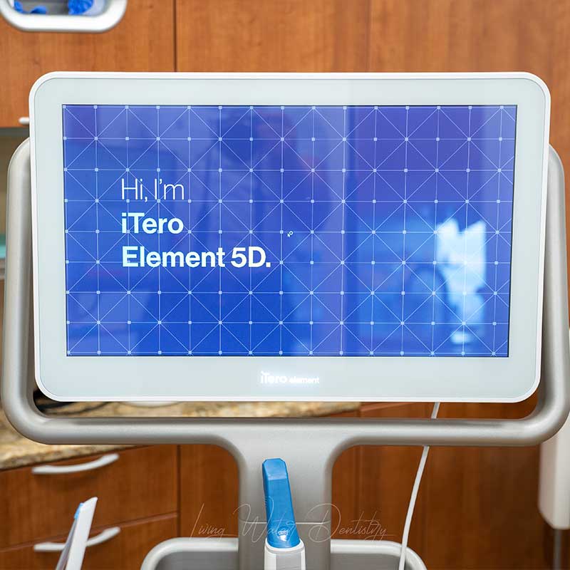 ITero Element 5D In Living Water Dentistry Dental Clinic in Surrey BC