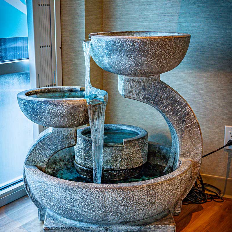 Water Fountain At The Dental Care Center In Surrey